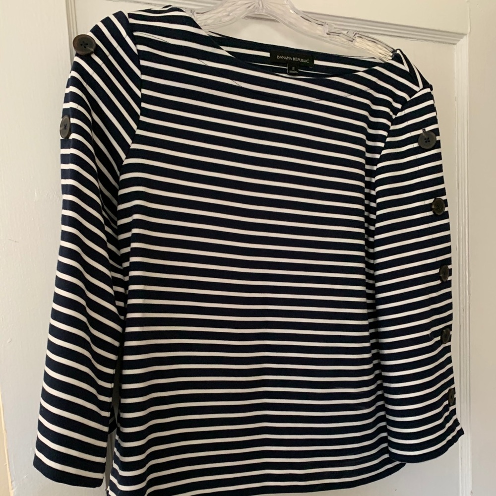 Banana Republic Sailor striped shirt